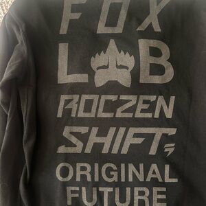 Fox Black Graphic Long Sleeve